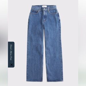 Abercrombie 90s relaxed high rise Jean